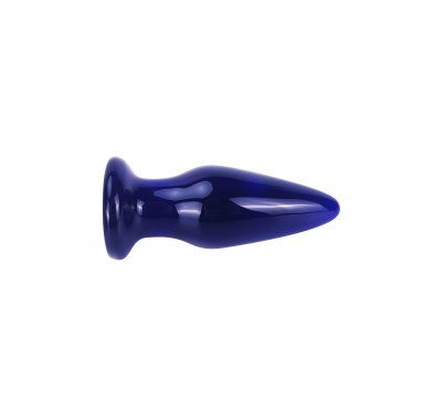 Szklany wibrujący korek analny sex buttplug 11cm